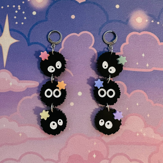 Soot Sprite Statement Earrings